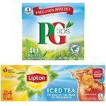 Save 40¢ on Lipton® Tea or PG Tips Tea products