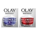 Save $8.00 on 2 Olay Regenerist Skin Care