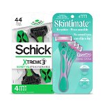 Save $4.00 on  Schick® Schick® Men's or Women's or Skintimate Disposable Razor Pack