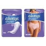 Save $1.00 on Always Discreet Incontinence